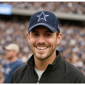 Reebok NFL Dallas Cowboys Baseball Hat Navy Star Logo OSFA